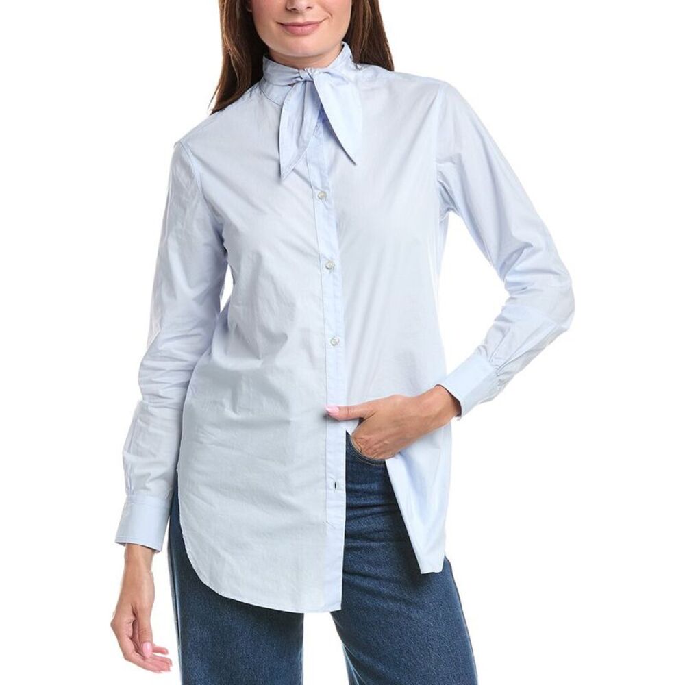 Officine Générale Womens Officine Generale Ariette Shirt, Blue